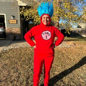 Thing 1 Adult Costume - Dr. Seuss - Halloween